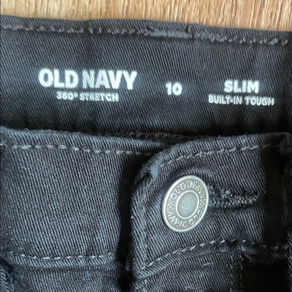 Set of 2 Old Navy Dark & Light Blue Denim Skinny Kids’ Jeans | Size 10 - Picture 3 of 15